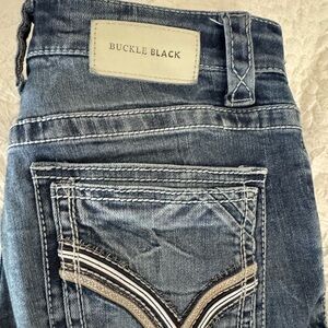 Buckle Black Slim Fit Denim Jeans 31 /32